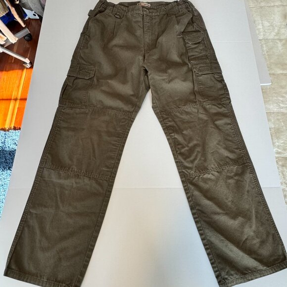 5.11 Tactical Cotton Canvas Cargo Pant Mens 36x34 Tundra Brown - Picture 2 of 13